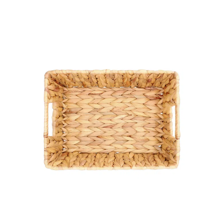 Kosz HYACINTH z hiacyntu wodnego 29x22x12