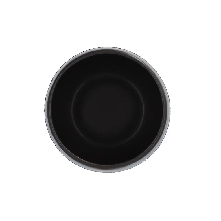 Osłonka na doniczkę LAX czarna 15x13 cm