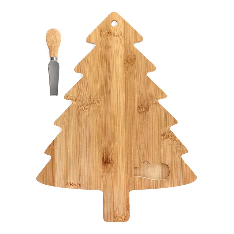 Deska FIMEL bambusowa w kształcie choinki 39x30 cm