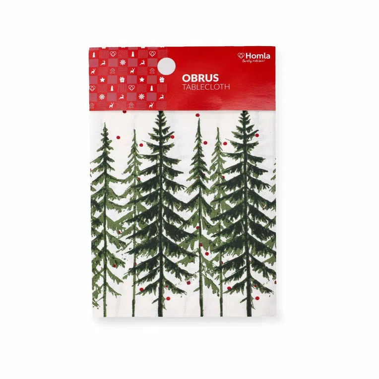 Obrus SKOV z choinkami 150x220 cm