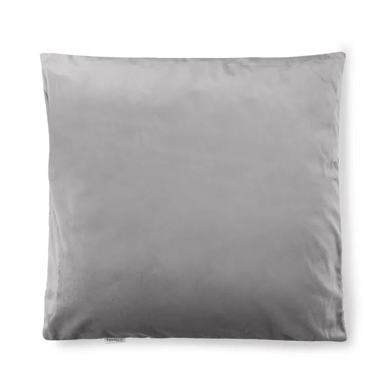 Poszewka FERIE w srebrne gwiazdki szara 45x45 cm