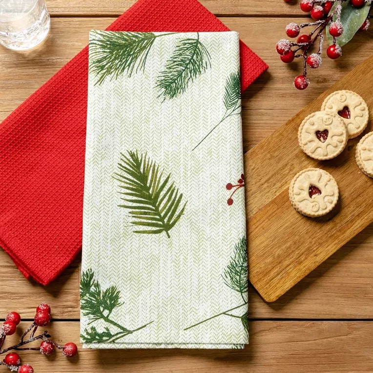 Zestaw ścierek kuchennych GRENE w gałązki 2*45x70 cm