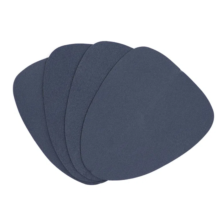 Zestaw podkładek do jadalni FEMELO granatowych 4 szt. 10 cm