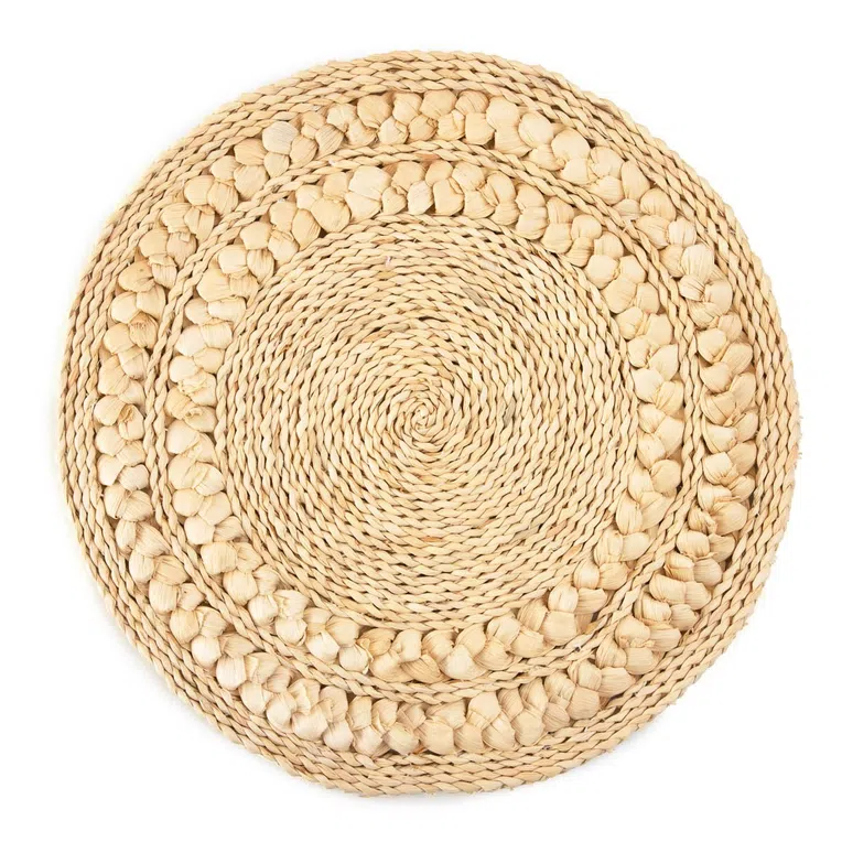 Podkładka do jadalni HALM okrągła naturalna 38 cm