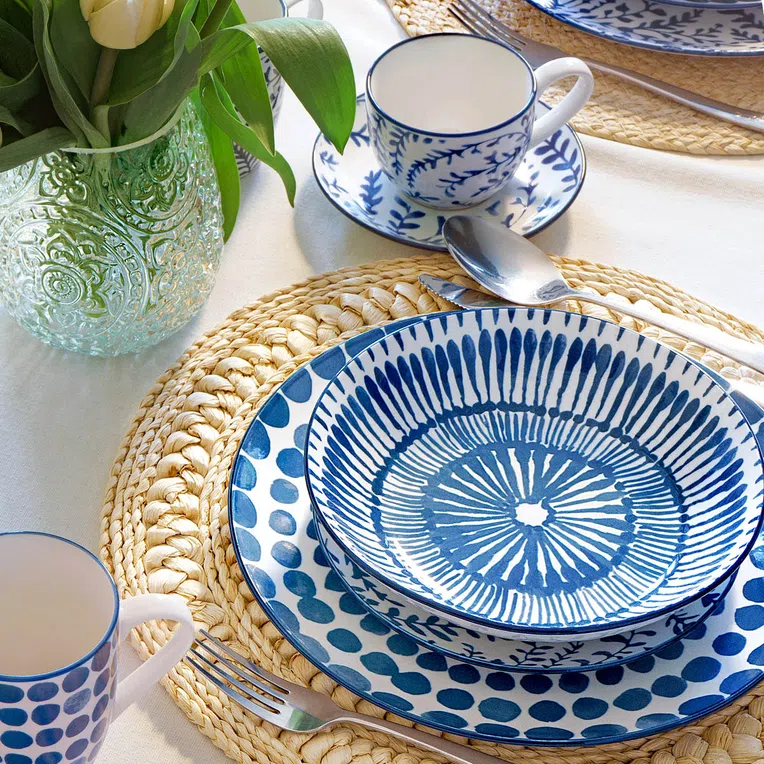 Podkładka do jadalni HALM okrągła naturalna 38 cm