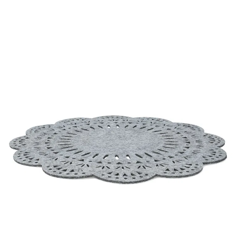 Podkładka do jadalni FOLKJA filcowa szara 33x33 cm