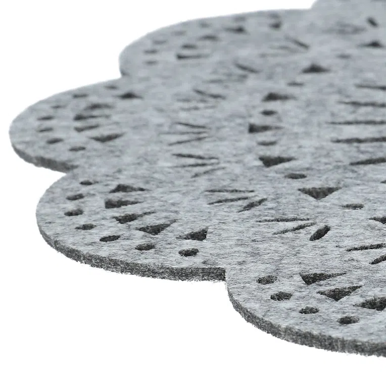 Podkładka do jadalni FOLKJA filcowa szara 33x33 cm