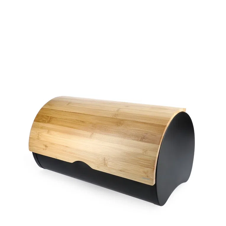 Chlebak RAKEL zaokrąglany czarny 38x25x21 cm