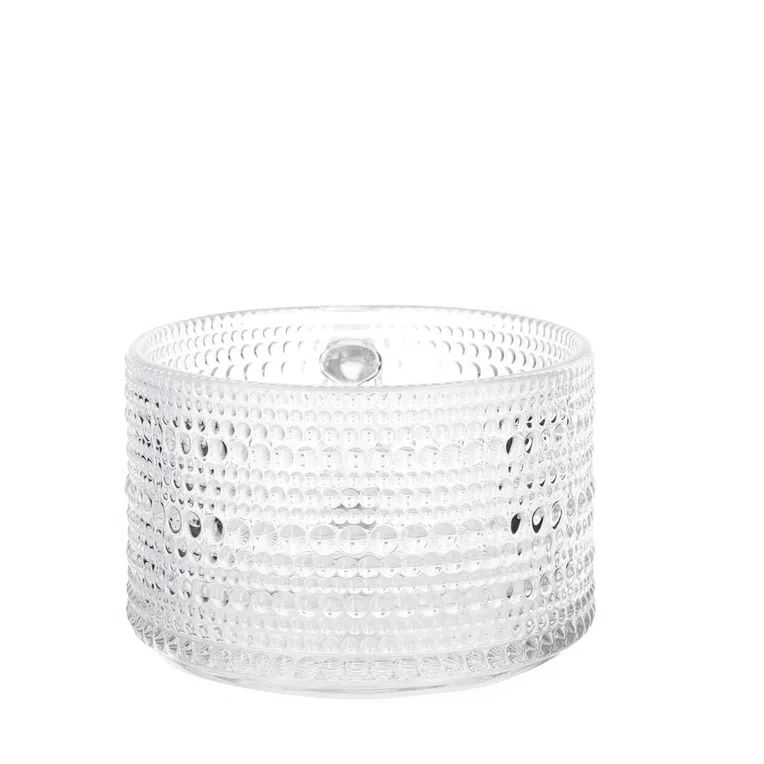 Filiżanka BARREL szklana w kropki 0,35l