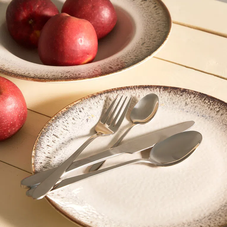 Zestaw sztućców ABELE srebrne 16 szt.