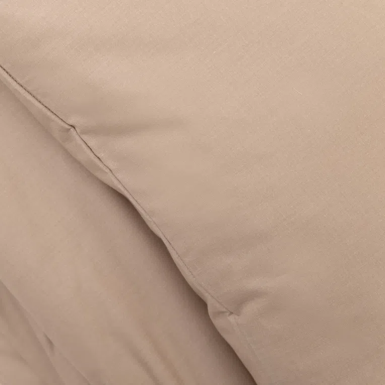 Pościel OPE perkalowa beżowa 200x220 cm