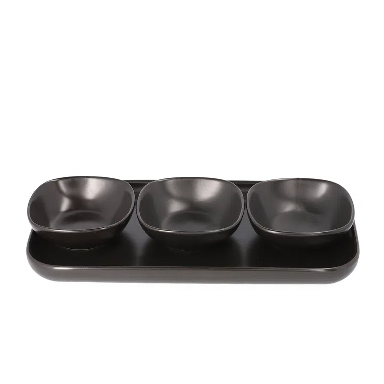 Zestaw do serwowania DOWAN ceramiczny 4 szt.