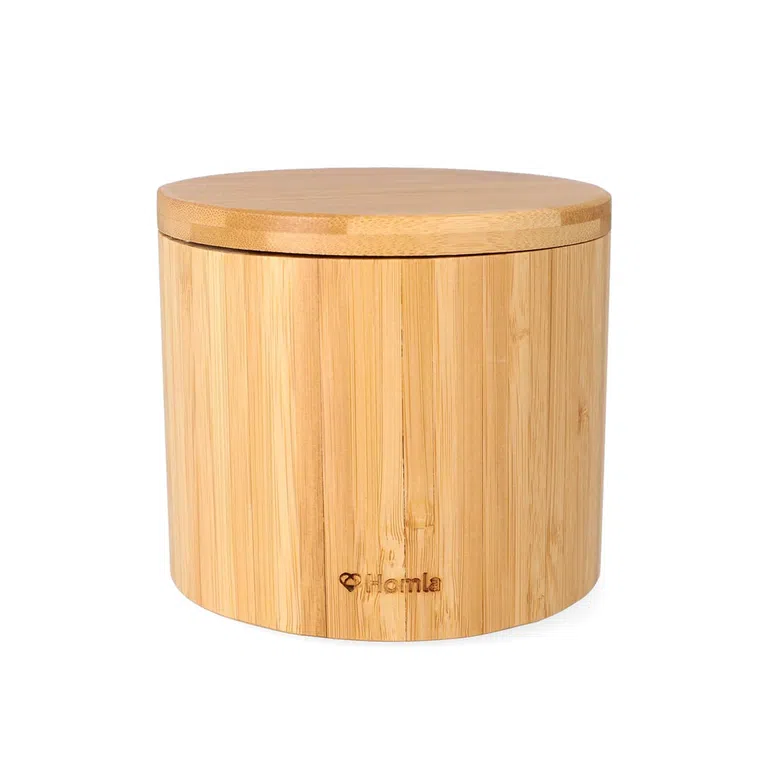 Pojemnik BAMBOU z pokrywką na magnes M 12X11 cm