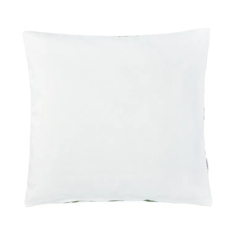 Poszewka PASCA zielona w listki 45x45 cm