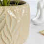 Osłonka STREA ceramiczna beżowa 18x18x15 cm