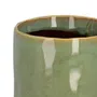 Wazon RONA ceramiczny zielony 10x10x24 cm