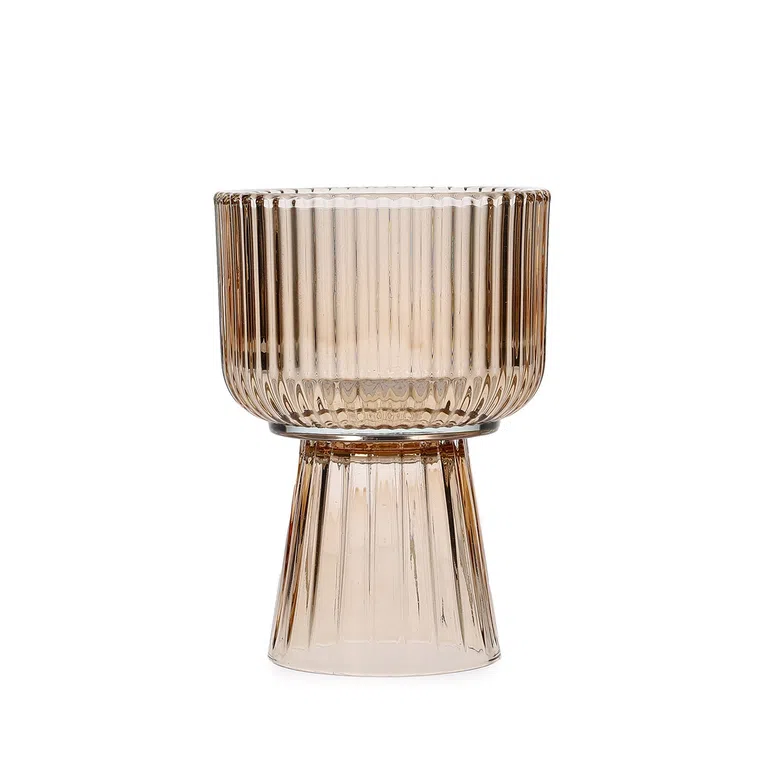 Lampion TAZA beżowy 10x13 cm