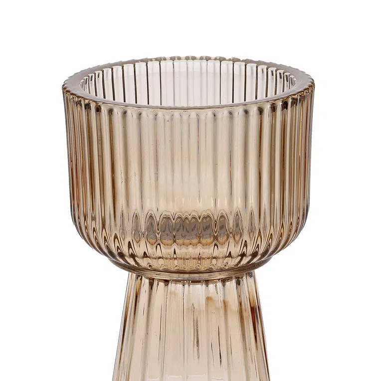 Lampion TAZA beżowy 10x13 cm