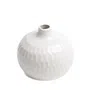 Wazon UMO okrągły biały x16,5x15,5 cm