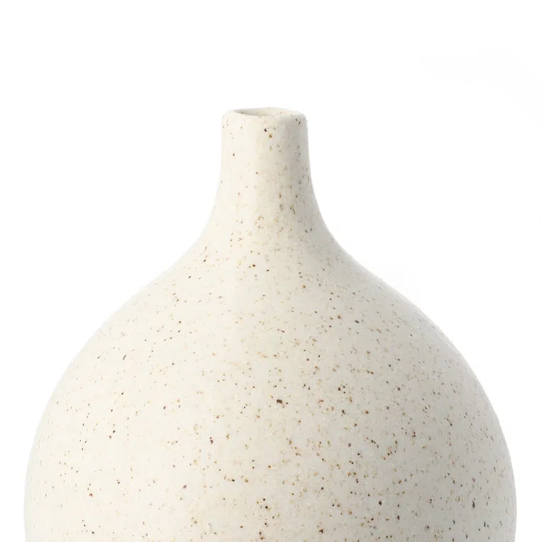 Wazon NOVO okrągły w kropki 15x15x21 cm