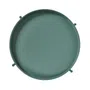 Stolik kawowy BILLI metalowy zielony 40,3x50,4 cm