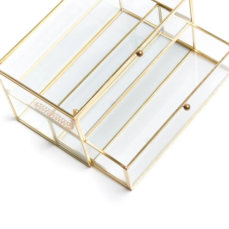 Szkatułka GRAZIA z szufladką 21x12x10 cm