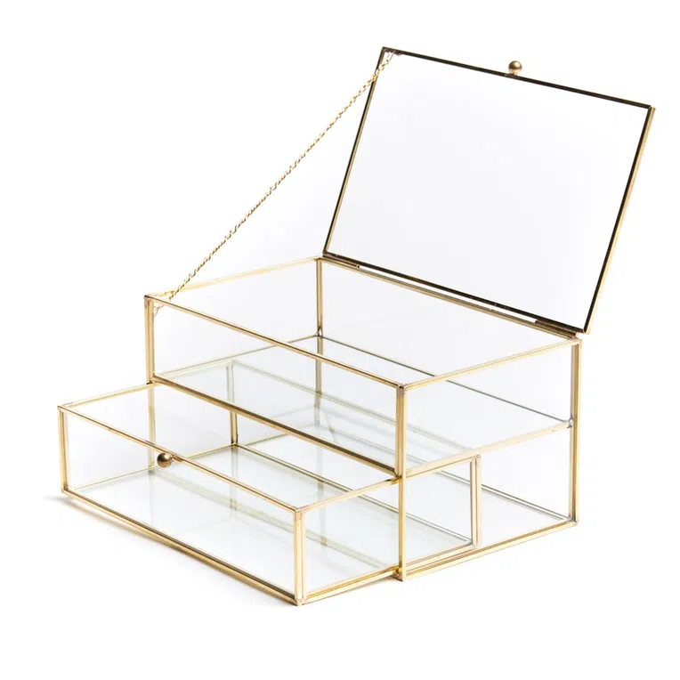 Szkatułka GRAZIA z szufladką 21x12x10 cm