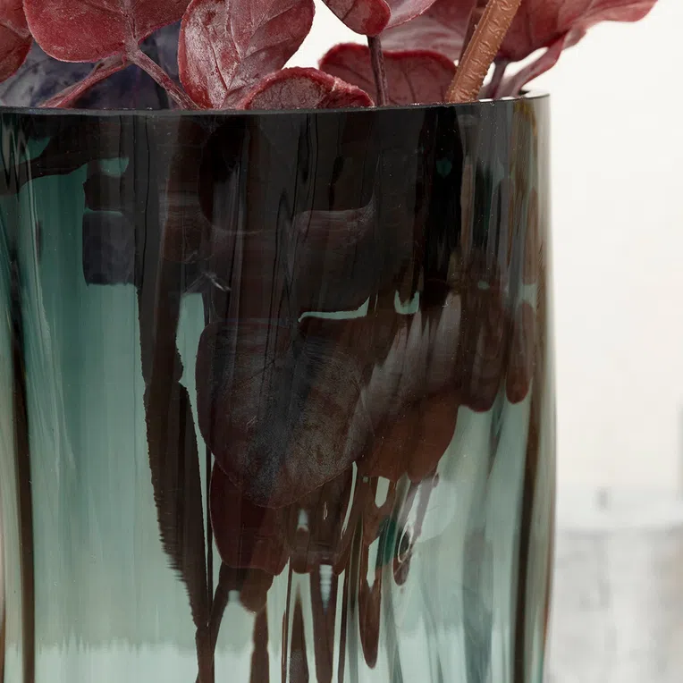 Wazon MILON turkusowy 24,5x15 cm