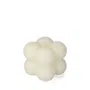 Świeca BUBBLE ecru 6x6x6 cm