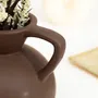 Wazon FULTON ceramiczny brązowy 10,5x11,5 cm