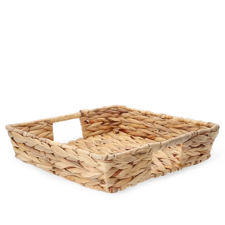 Taca HYACINTH prostokątna z hiacyntu wodnego 30x30x7 cm