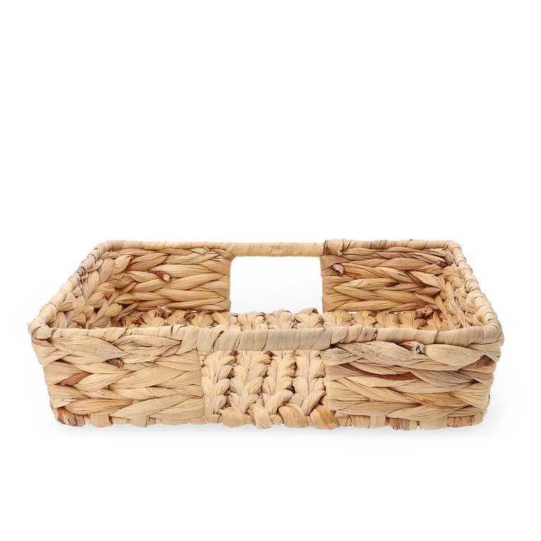 Taca HYACINTH prostokątna z hiacyntu wodnego 30x30x7 cm