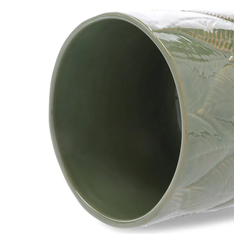 Osłonka SANGA z motywem liści 12x10.5 cm