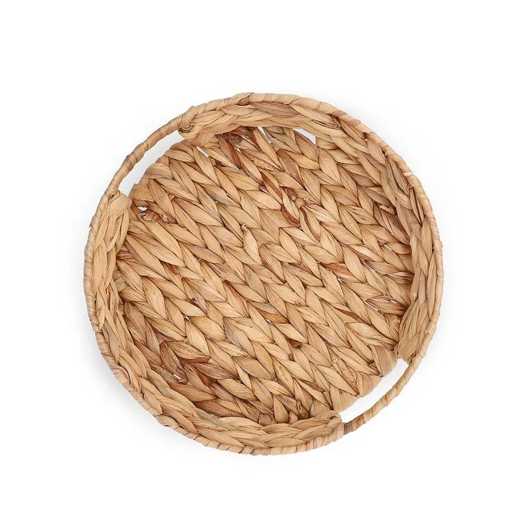 Taca HYACINTH okrągła z hiacyntu wodnego 30x6 cm