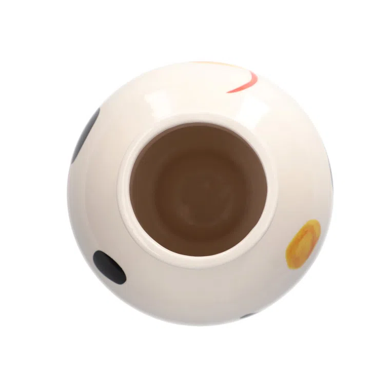 Wazon PERRY kremowy 16,5x16,5x21,5 cm