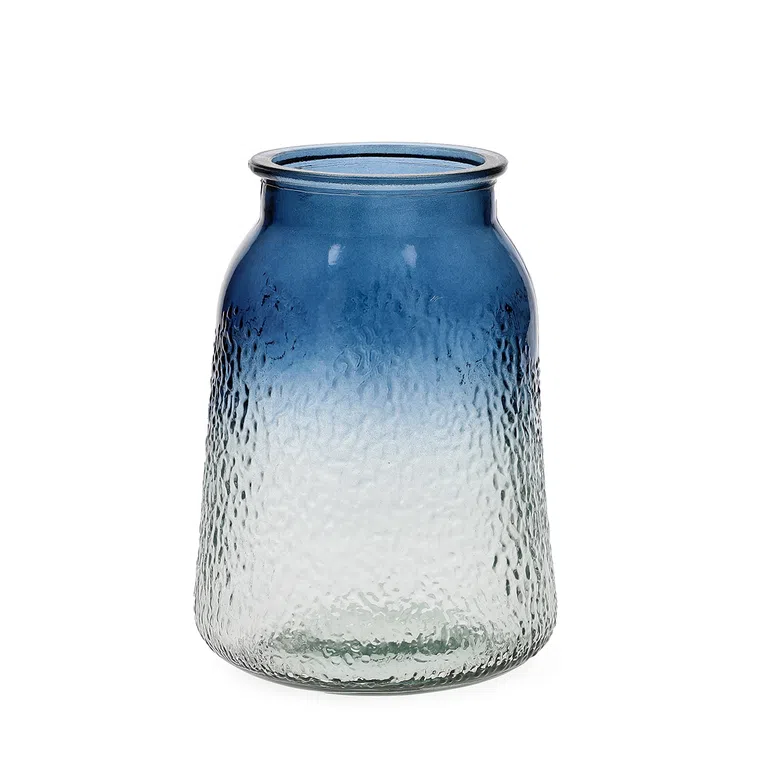 Wazon AMREY ombre granatowy 13x18 cm