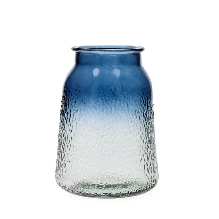 Wazon AMREY ombre granatowy 13x18 cm