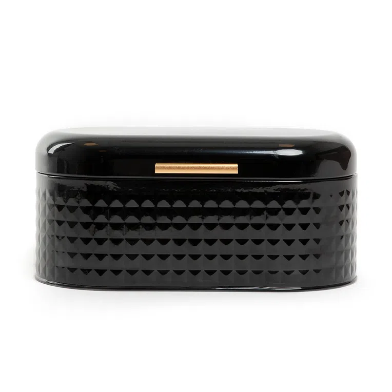 Chlebak HASSEL czarny 34x18x16 cm