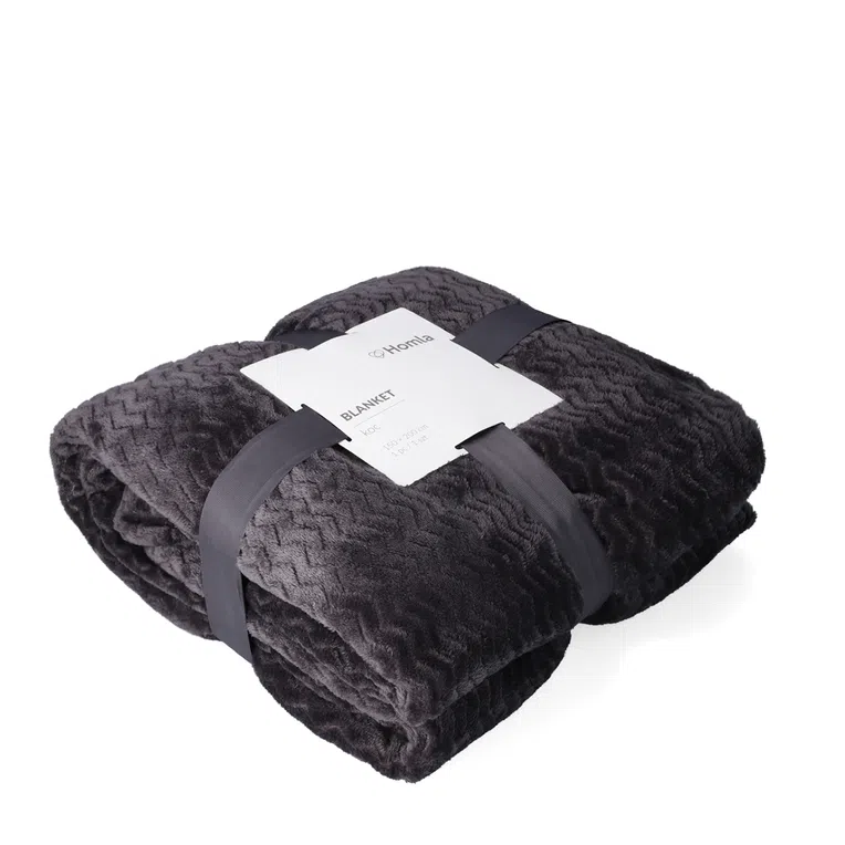 Koc VILTTI grafitowy 150x200 cm