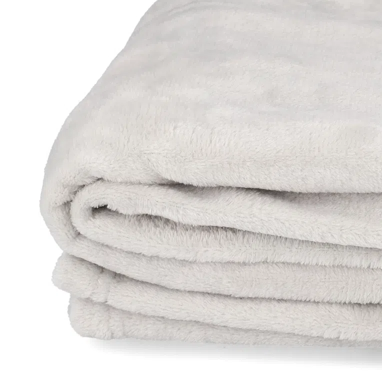 Koc MUKAVA jasnoszary 130x170 cm