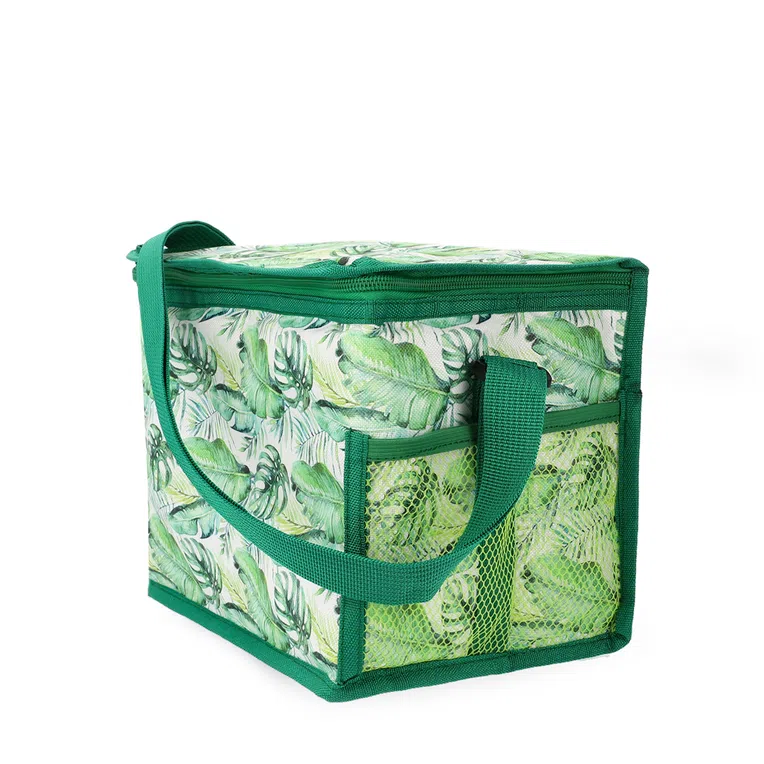 Torba termiczna NOMA wzór liście 9l