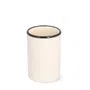Kubek łazienkowy CHLOE ecru 7x7x10,5 cm