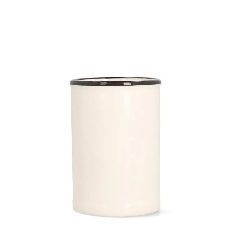 Kubek łazienkowy CHLOE ecru 7x7x10,5 cm