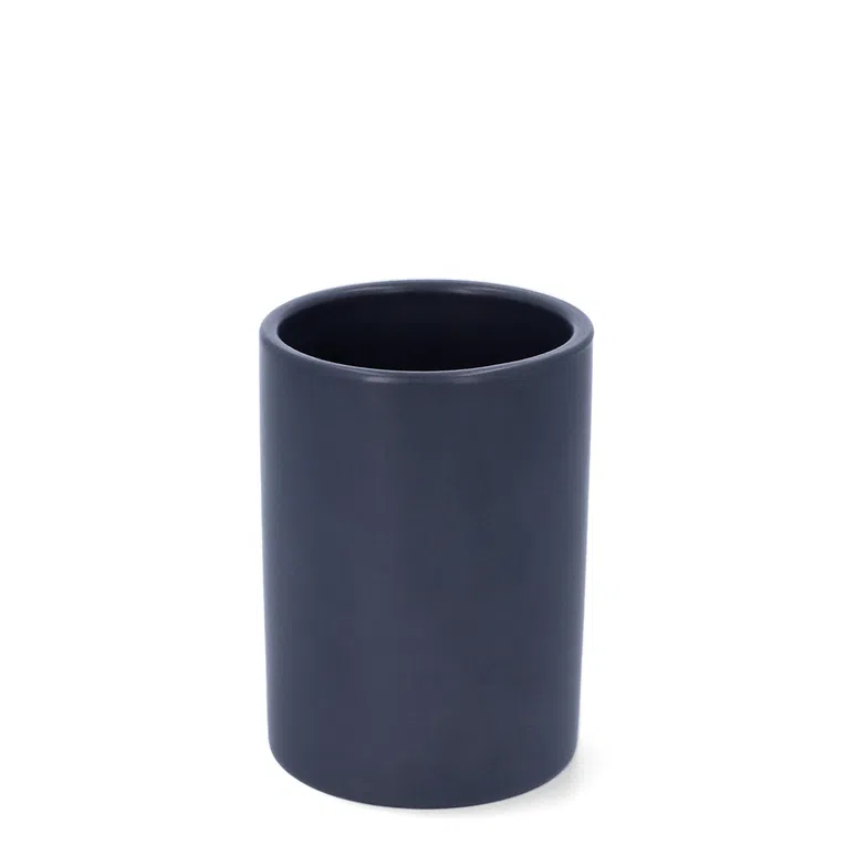 Kubek łazienkowy DRILLO granatowy 7,5x7,5x10,5 cm