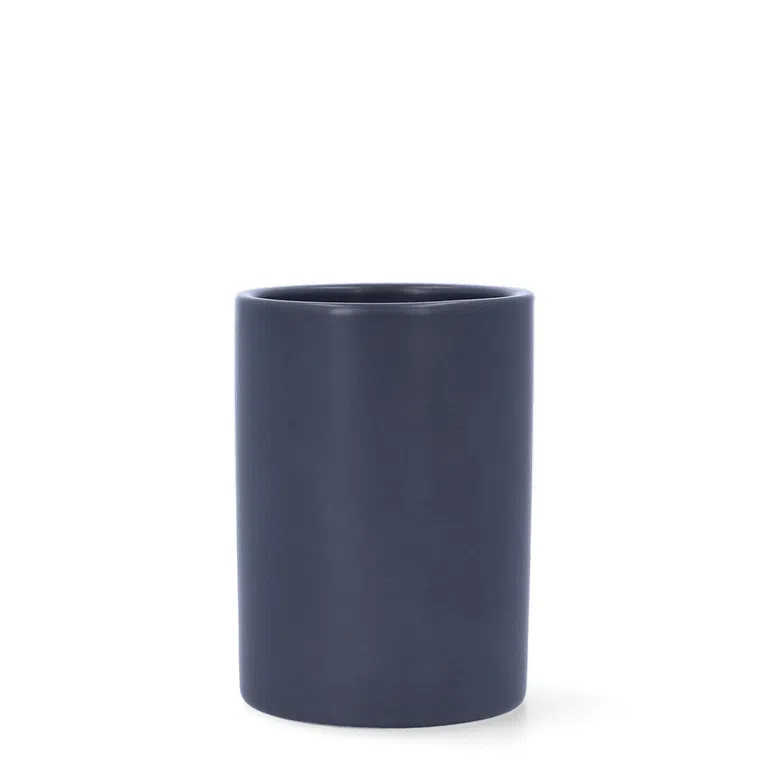 Kubek łazienkowy DRILLO granatowy 7,5x7,5x10,5 cm