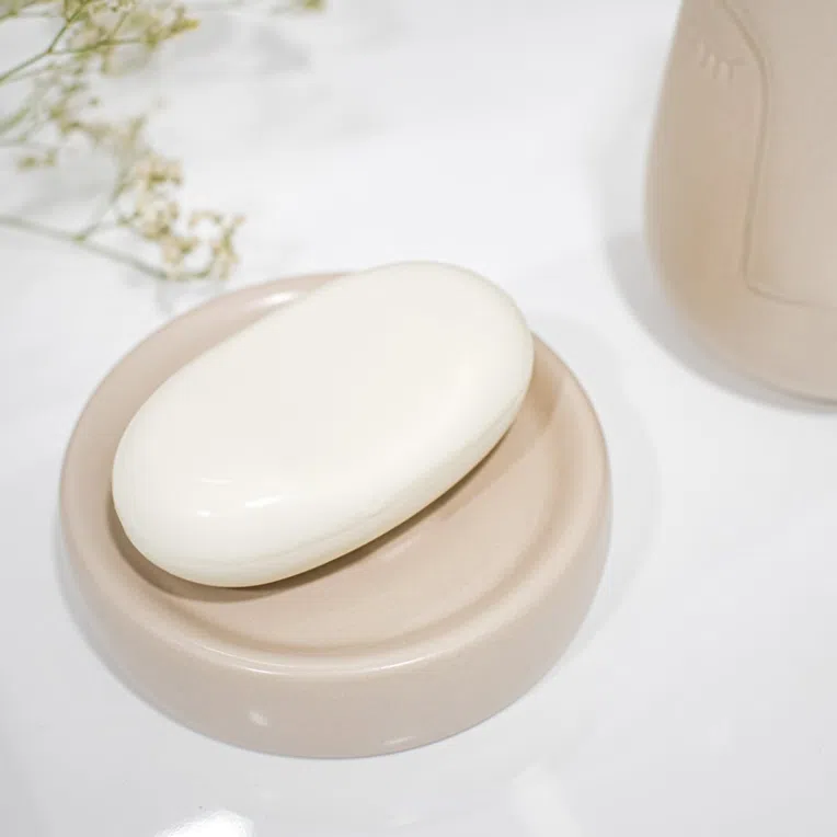 Mydelniczka FACE beżowa 10,5x2,5 cm