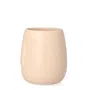 Kubek łazienkowy FACE beżowy 8,5x10 cm