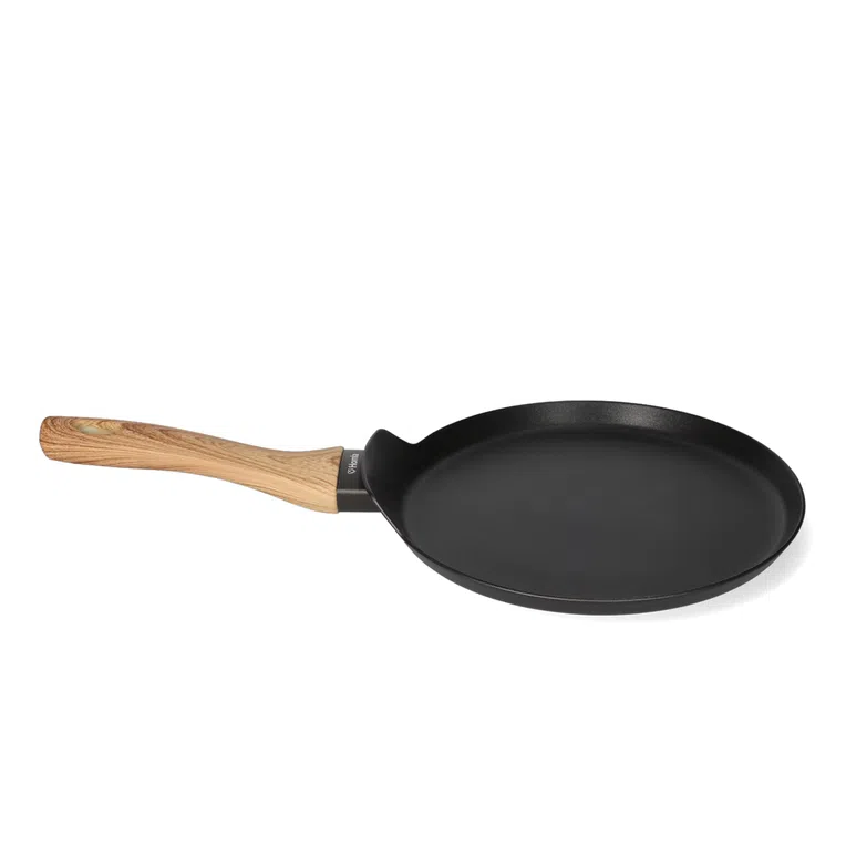 Patelnia ALBERO naleśnikowa czarna 24 cm