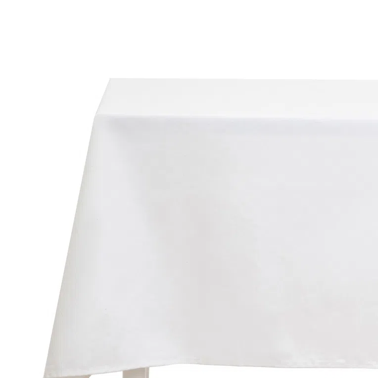 Obrus TURA gładki biały 140x200 cm