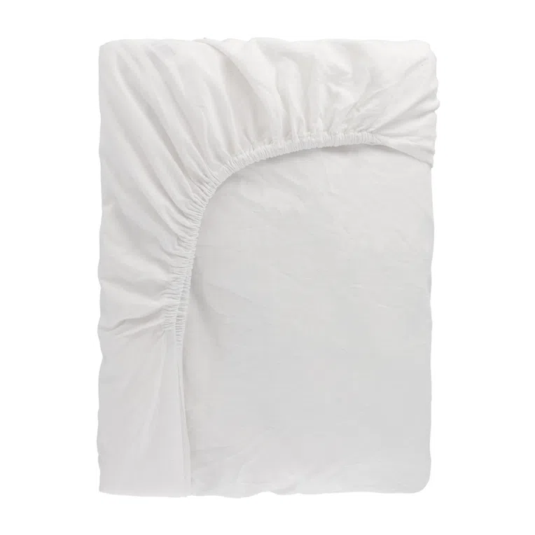 Prześcieradło LAUKO renforce białe 160x200 cm